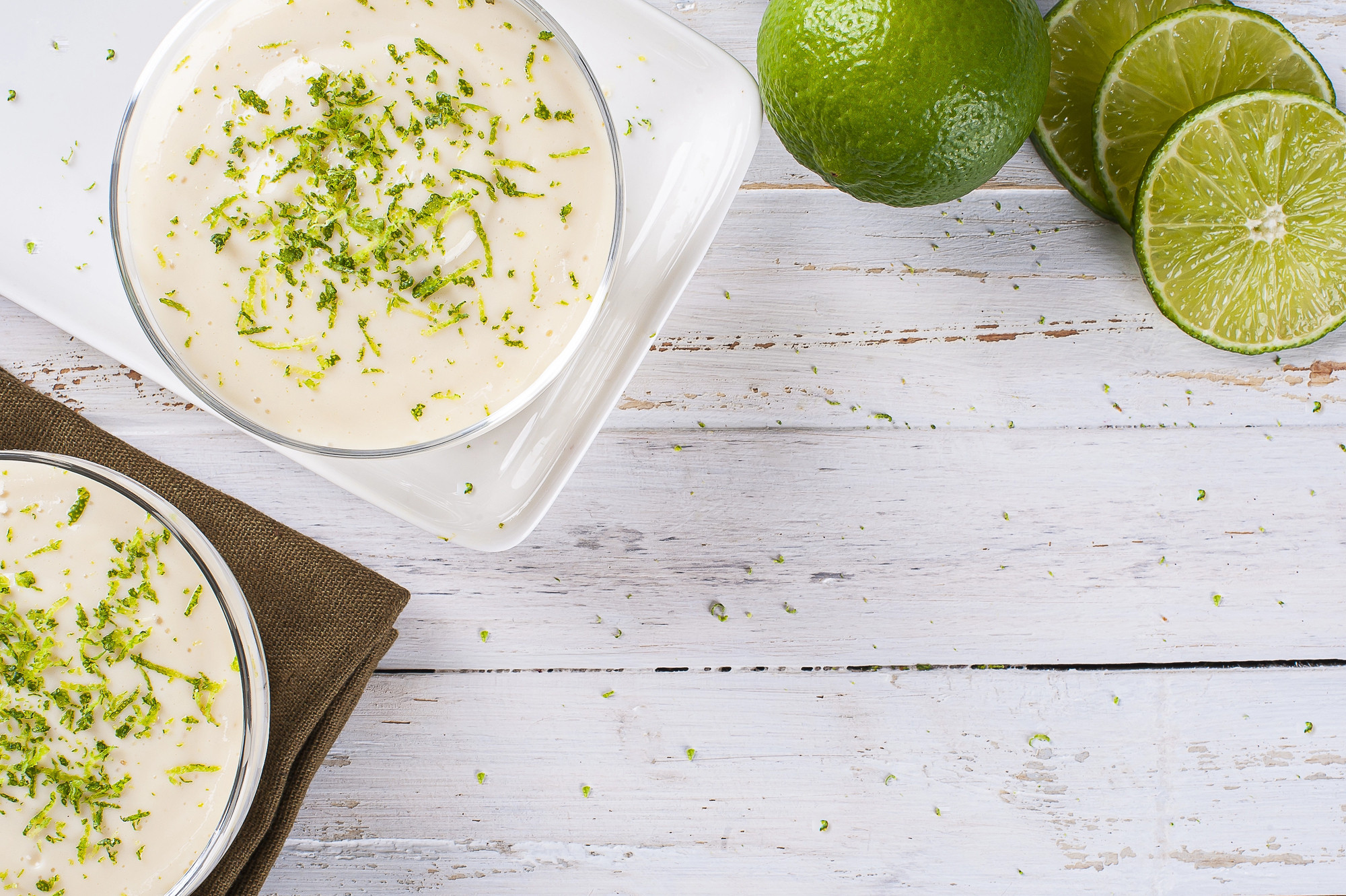 вершки з цедрою лайма